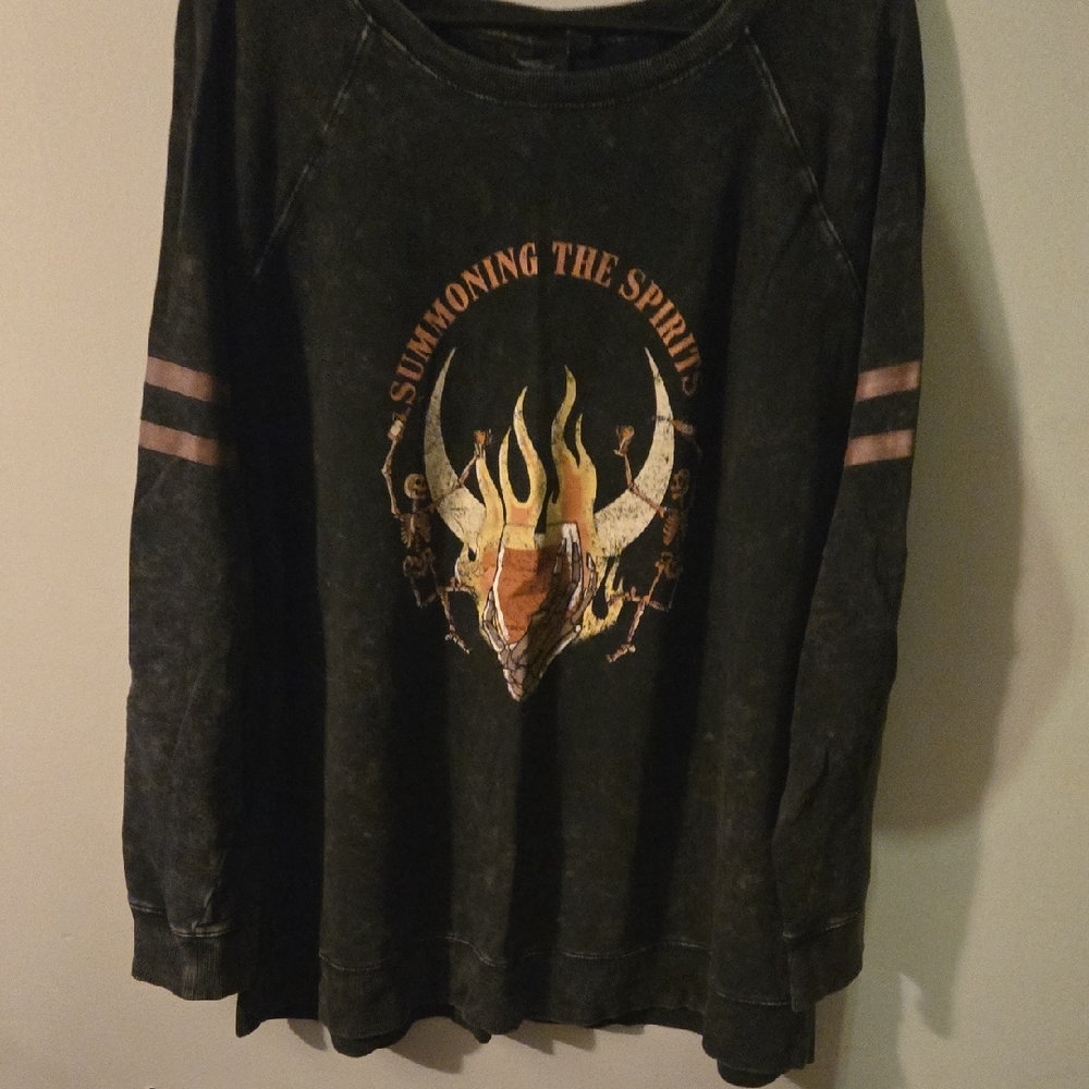 Lovesick Black Long Sleeve Graphic Tee